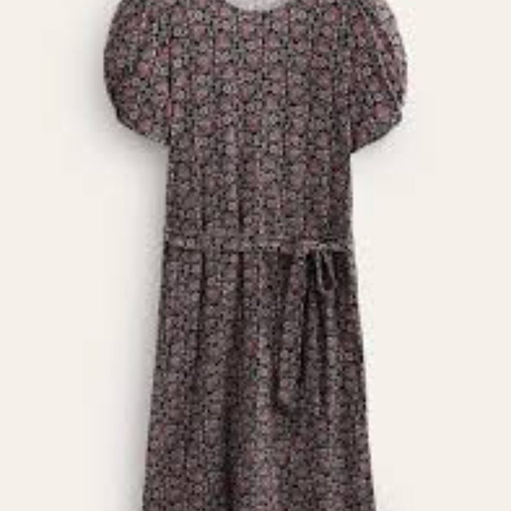 Floral Puff Sleeve Dress - Picture 9 of 9